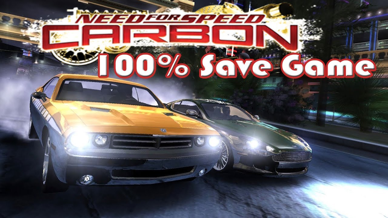 Need For Speed Carbon Save File Download