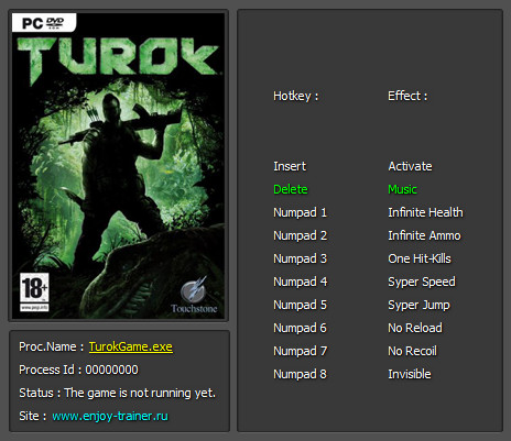 Turok Trainer Free Download