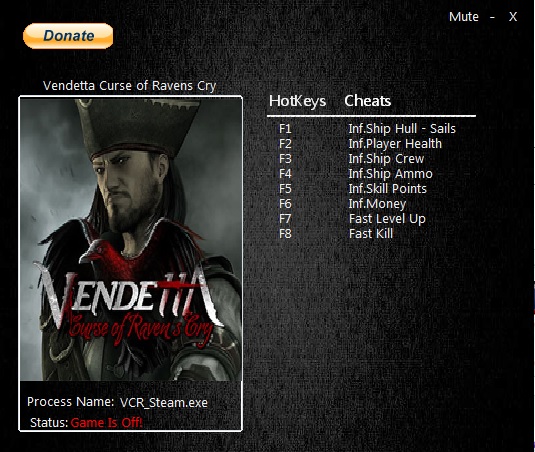 Vendetta Curse Of Ravens Cry Trainer Free Download