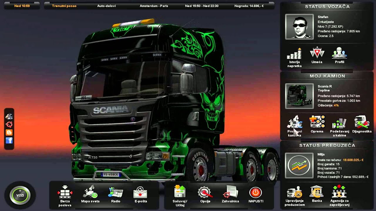 Euro Truck Simulator 2 Italia Save File Download