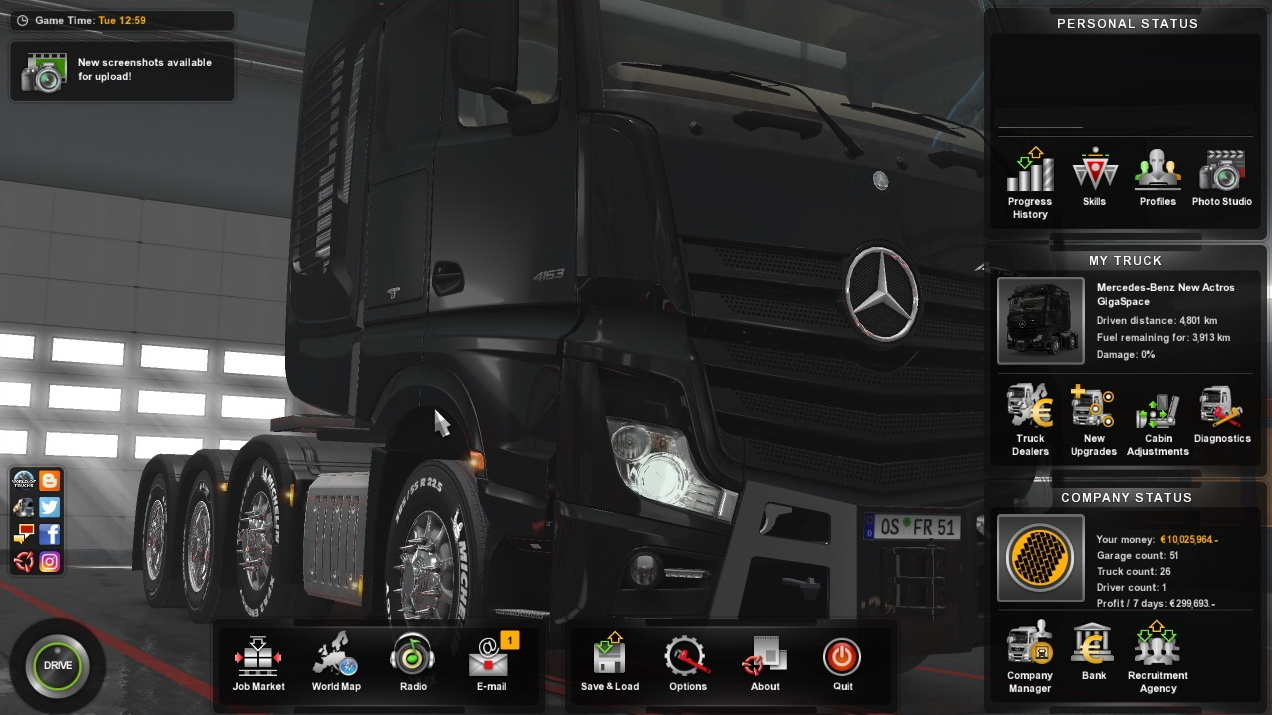 Euro Truck Simulator 2 Italia Trainer Free Download
