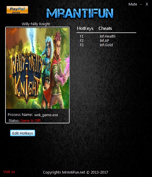 Willy Nilly Knight Trainer Free Download